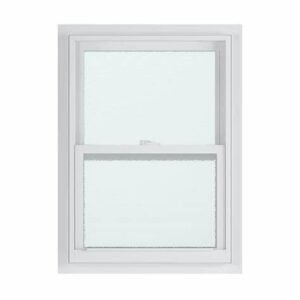Simple double hung window with low-e argon gas